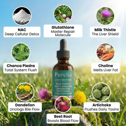 Purelia Complete Liver Support To Restore Energy And Vitality