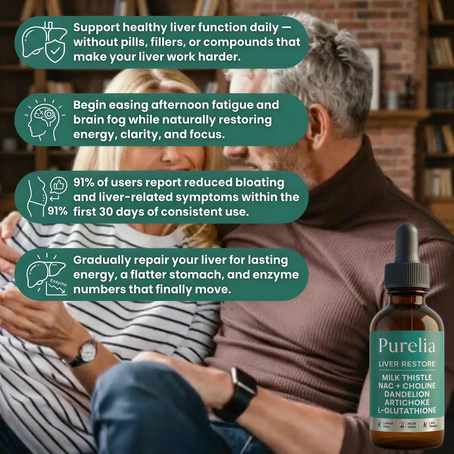Purelia Complete Liver Support To Restore Energy And Vitality