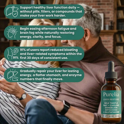 Purelia Complete Liver Support To Restore Energy And Vitality
